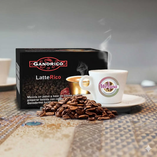 Café Latte Rico con Mezcla Oriental con crema de café no láctea 300g.
