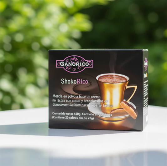 Chocolate Shoko Rico Con Extracto Oriental 20 sobres individuales 460g